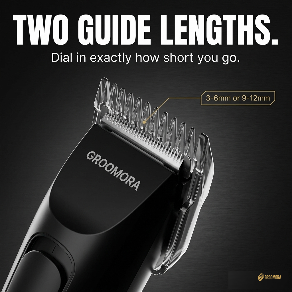 Groomora two guide lengths