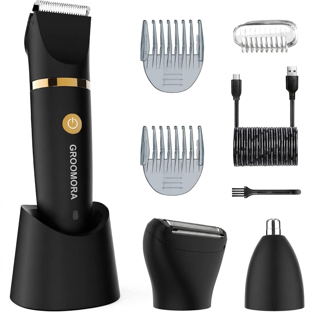 Groomora 3-in-1 grooming kit parts