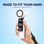 Favonia ergonomic grip, lightweight in hand