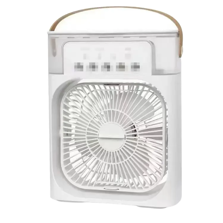 Favonia Mist Breeze fan, white, blank white background product photo