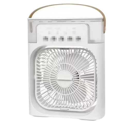 Favonia Mist Breeze fan, white, blank white background product photo